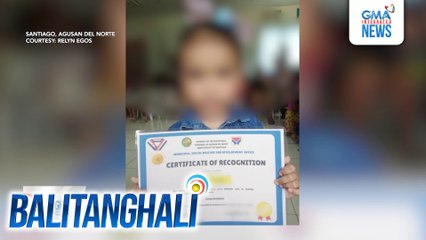 Batang nagtapos ng kindergarten, tinupad ang hiling ng inang nakakulong | Balitanghali