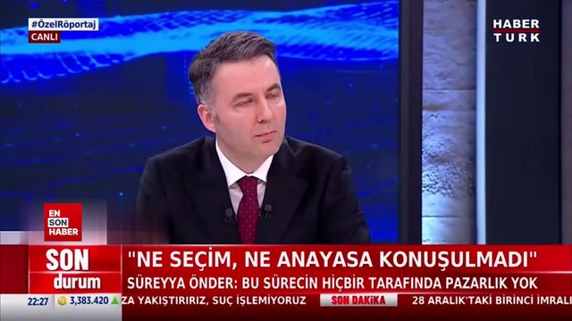 Sırrı Süreyya Önder: Bir ağır hastalık süreci geçirdim, kısmen de geçiriyorum