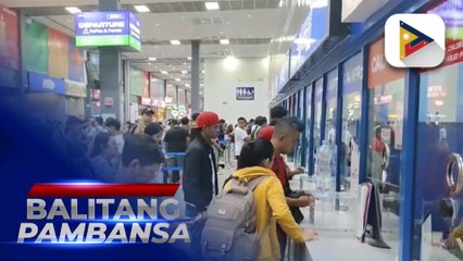 Mga pasaherong pauwi ng probinsiya, dagsa na sa Batangas Port