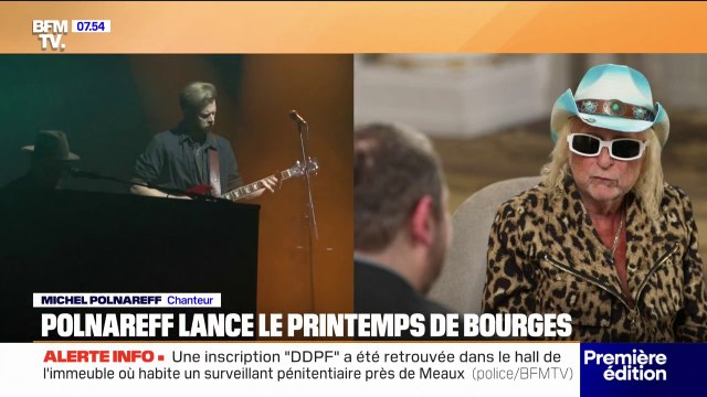 Michel Polnareff lance le printemps de Bourges avant sa dernière tournée