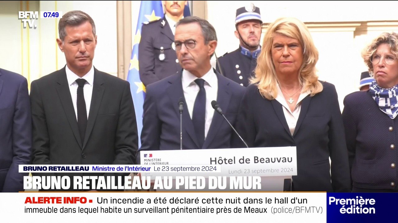 ÉDITO - "Rétablir l'ordre, rétablir l'ordre, rétablir l'ordre": quel bilan tirer de Bruno Retailleau au ministère de l'Intérieur?