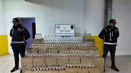 Litrelerce kaçak alkol ele geçirildi