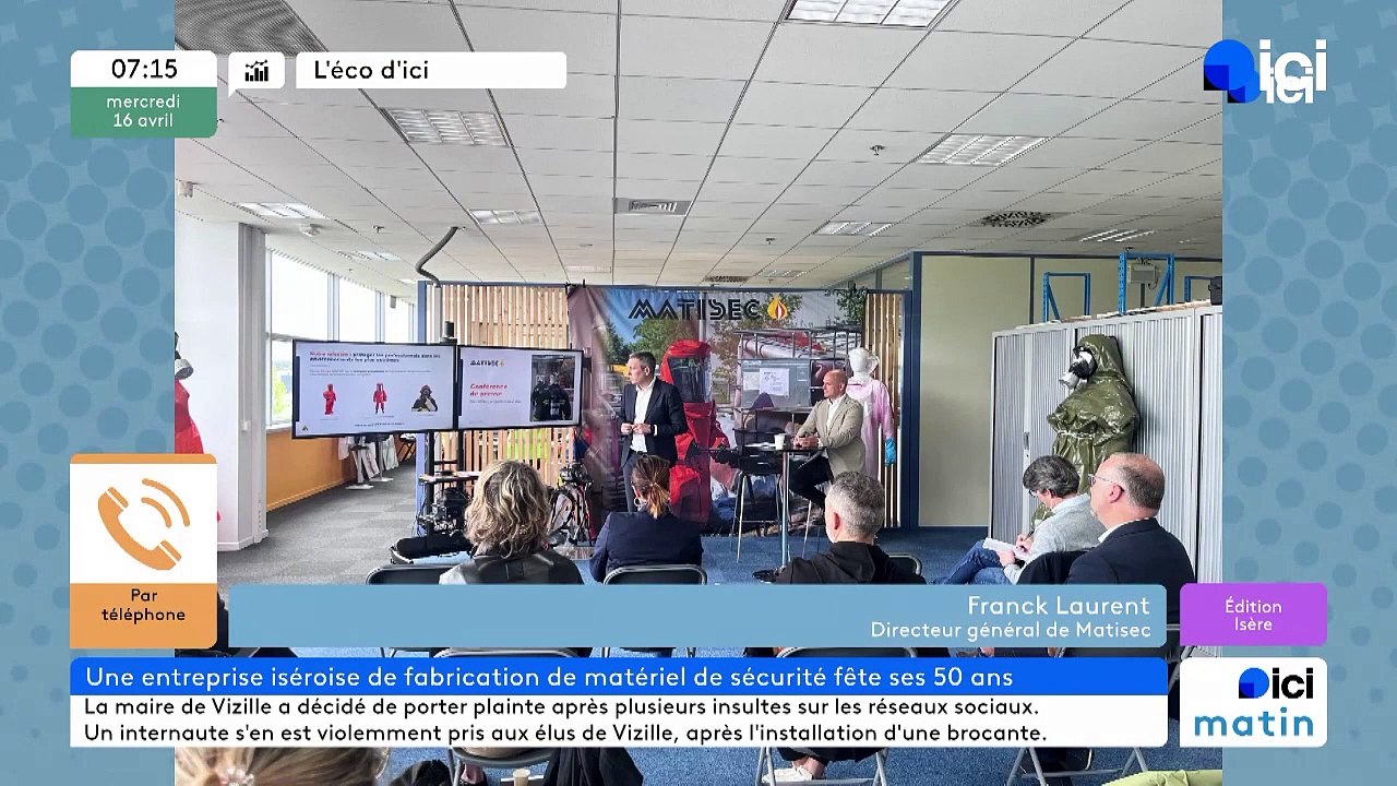 Montée des budgets de la défense : l'Isérois Matisec, spécialiste des équipements de protection, pourrait en profiter