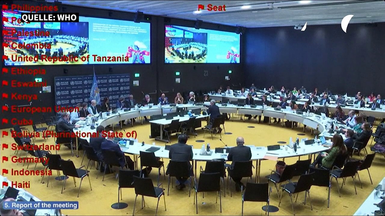 Pandemie-Abkommen: WHO-Mitgliedstaaten einigen sich