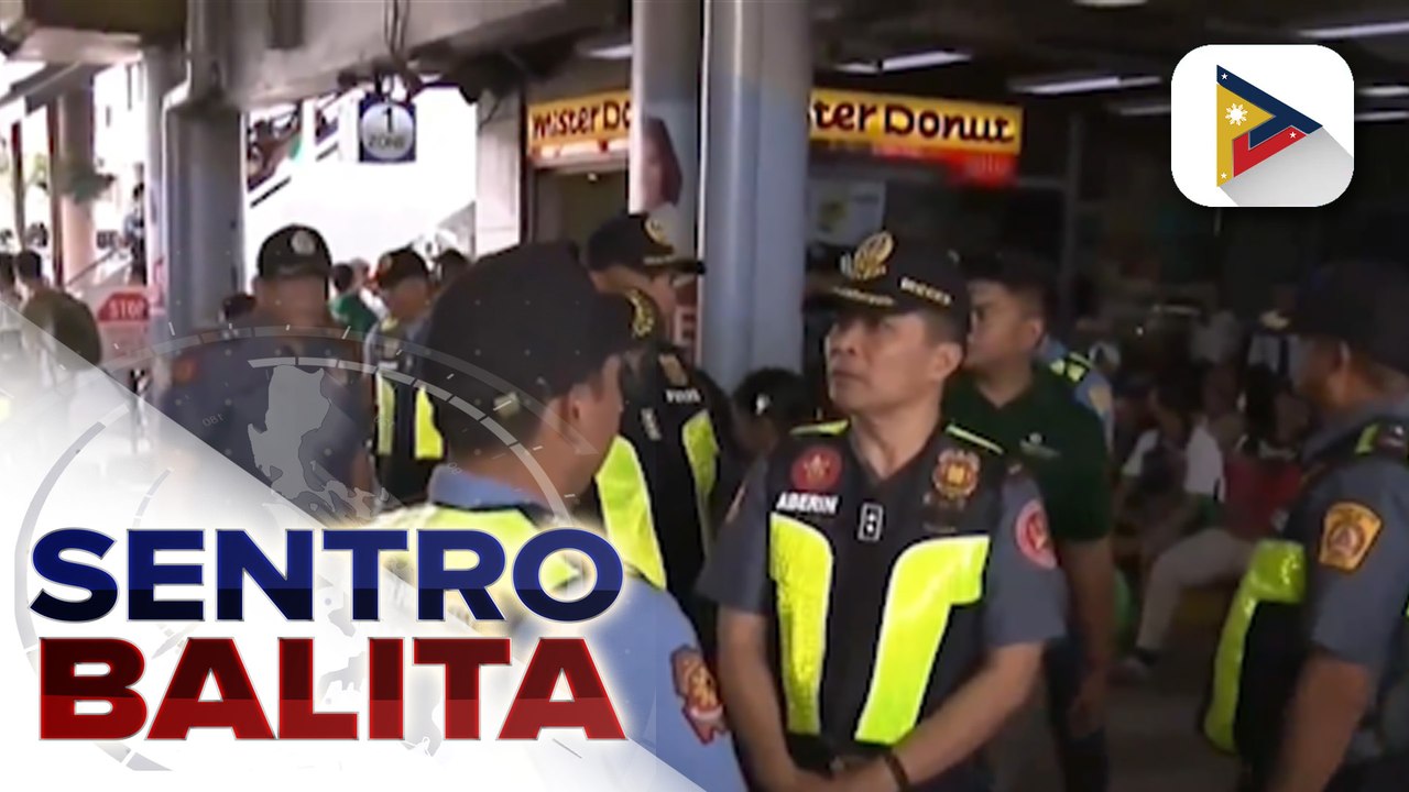 Ilang terminal ng bus sa Cubao, ininspeksyon ng NCRPO; mga pasahero, dagsa na