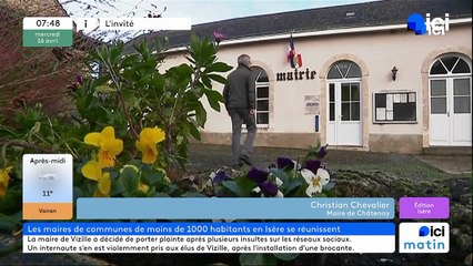 "On peut être un peu isolé parfois" : les maires des communes de moins de 1000 habitants se réunissent à Burcin