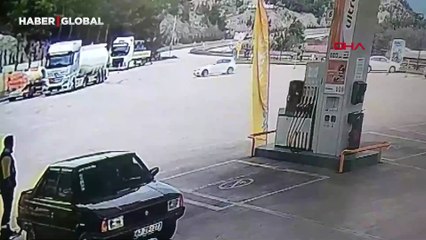 Akaryakıt istasyonunda drift atan sürücüye 46 bin TL ceza