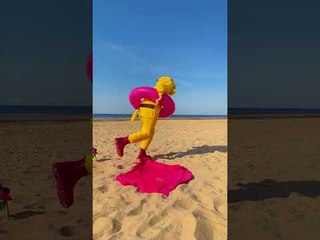 Beach Revenge! 😈🏖️😂 #123go