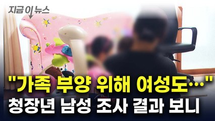 "여성도 일해야"...인식 바뀐 청장년 남성들 [지금이뉴스] / YTN