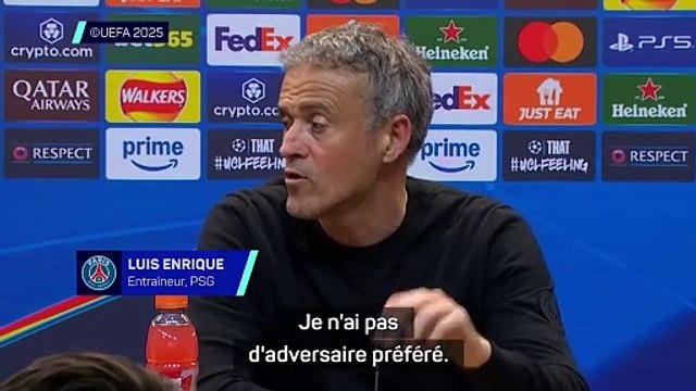Luis Enrique n'a pas de préférence entre le Real Madrid ou Arsenal