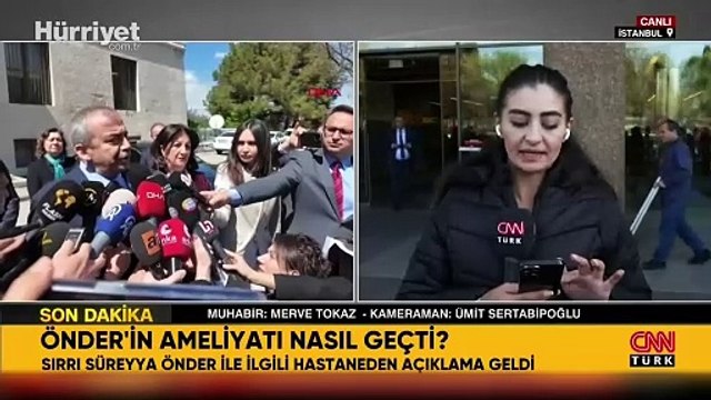 Sırrı Süreyya Önder'in son durumuna ilişkin hastaneden yazılı açıklama