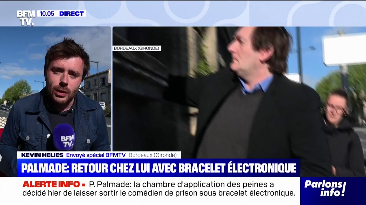 Pierre Palmade passera le reste de sa détention à son domicile sous bracelet électronique