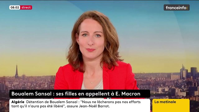 Les deux filles de l’écrivain franco-algérien Boualem Sansal, condamné à cinq ans de prison en Algérie, ont appelé le président Macron à obtenir sa libération au plus vite - VIDEO