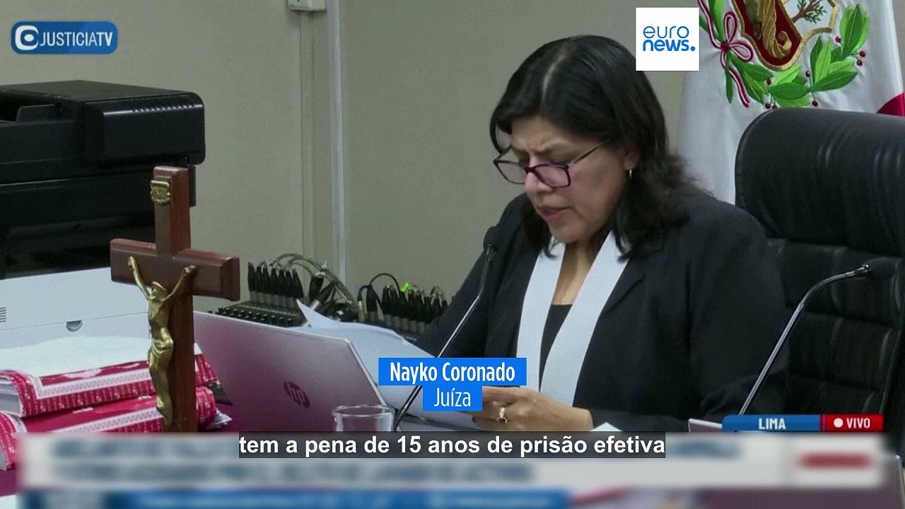 Ex-presidente do Peru e mulher condenados a 15 anos de prisão por branqueamento de capitais