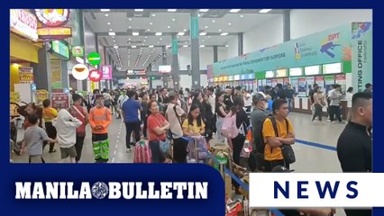 Situation from Batangas Port on Wednesday, April 16.