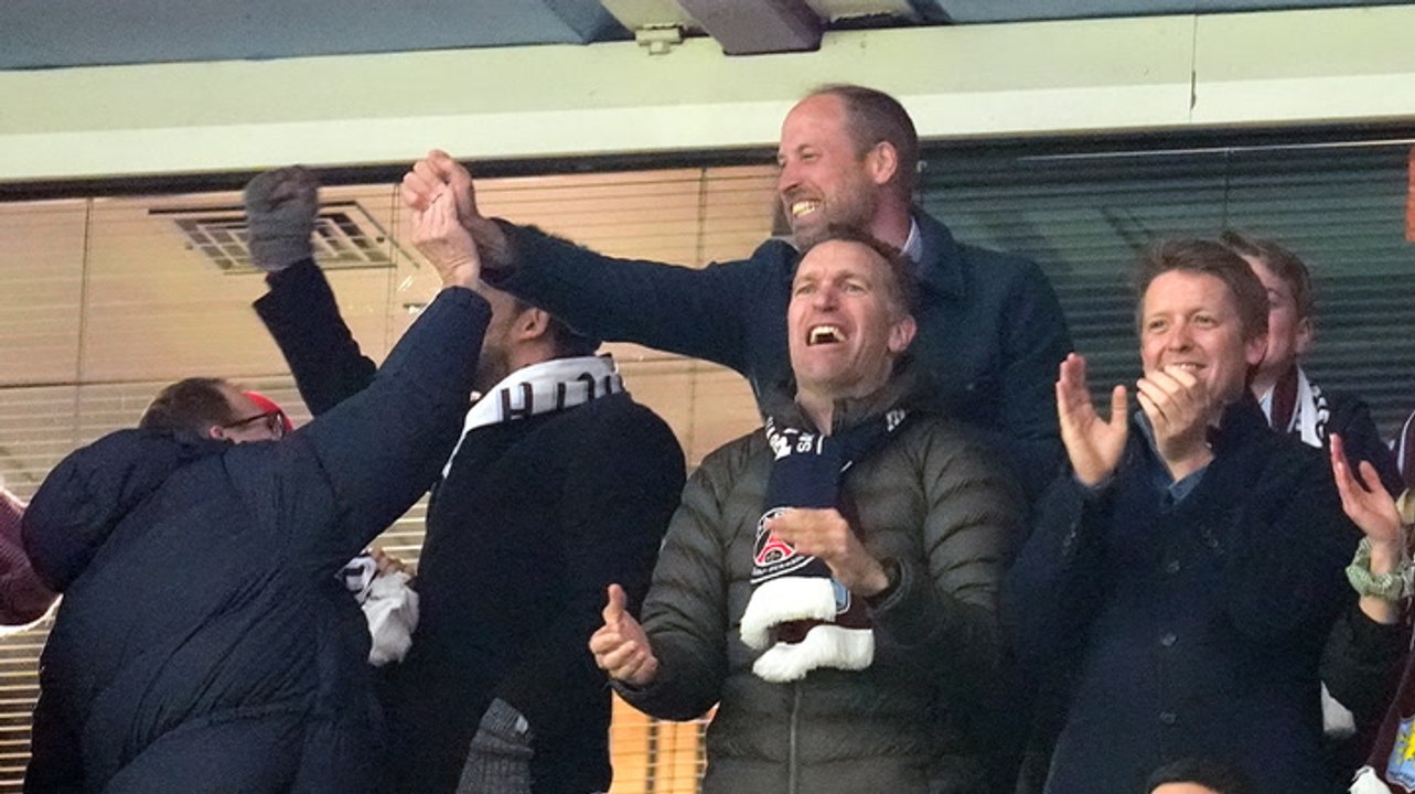 Aston Villa Champion League’s heartbreak through the eyes of Prince William and George