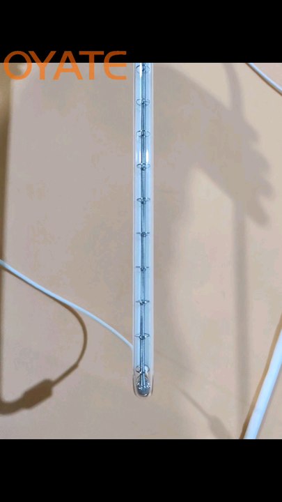 C type 400V 3500W Infrared Halogen Heating Lamps for Molding Machines