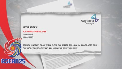 Sapura Energy peroleh kontrak kapal luar pesisir bernilai RM100 juta di Malaysia, Thailand