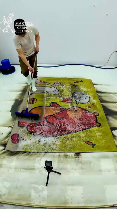 Epic Carpet Cleaning Transformation - Incredibly Satisfying Deep Clean! #shorts #satisfyingvideo