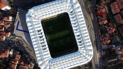 Fenerbahçe Ülker Stadyumu’nun havadan görüntüleri