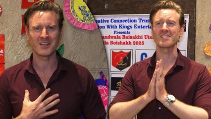 American Actor-Musician Alexx O'Nell Celebrates Baisakhi Utsav | Poila Boishakh 2025 | Mumbai-India