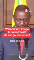 Le président kenyan a limogé la quasi-totalité de son gouvernement