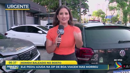 Homem morre após ser baleado no rosto e pedir ajuda na Delegacia de Boa Viagem
