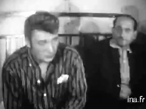 Johnny Hallyday - 10 Avril 1963 - Journal RTF 13h : Interview après le Malaise de Roubaix