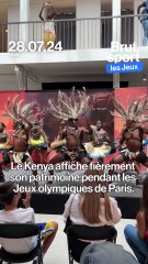 Quand le Kenya met en valeur ses danses à l'occasion des JO