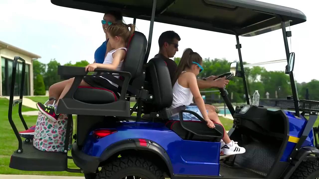 🚗 Kandi America 4 Passenger Electric Cruiser – Powerful 5000W Motor, Luxury Ride for Golf, Farms