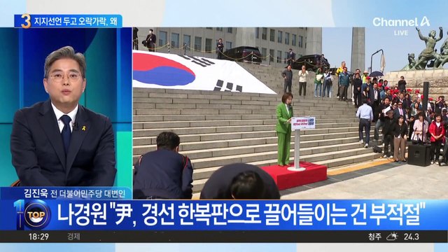 김문수 캠프 시작부터 ‘혼선’…지지 선언 두고 오락가락