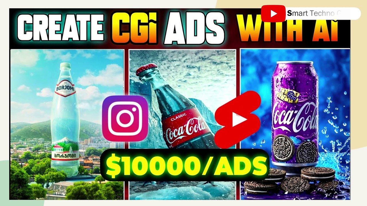 How to Create CGI ADS Using Ai ✨️cgi ads kaise banaye🔥how to create ads with ai