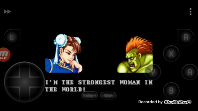Street Fighter II Turbo: Hyper Fighting Chun-li vs Blanka luta completa