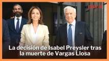 La decisión de Isabel Preysler tras la muerte de Mario Vargas Llosa