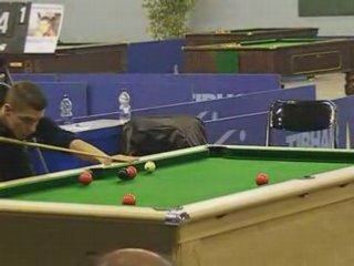 2ème chance pour Beaufils sur la noire pour 5-4 ok