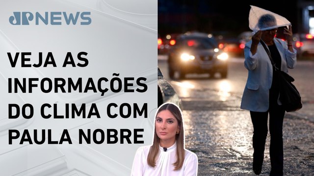 Região Sudeste tem alerta para chuva forte nesta quarta (16) | Previsão do Tempo