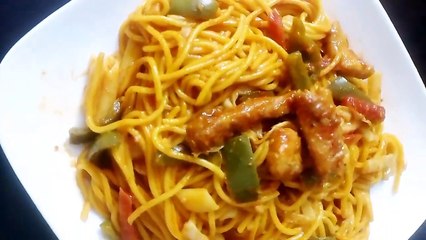 How to make Chicken & Vegetable Chowmein Recipe _ Chinese Recipe
