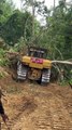 Transforming Sloped Land into Palm Terraces with the D6R XL Bulldozer