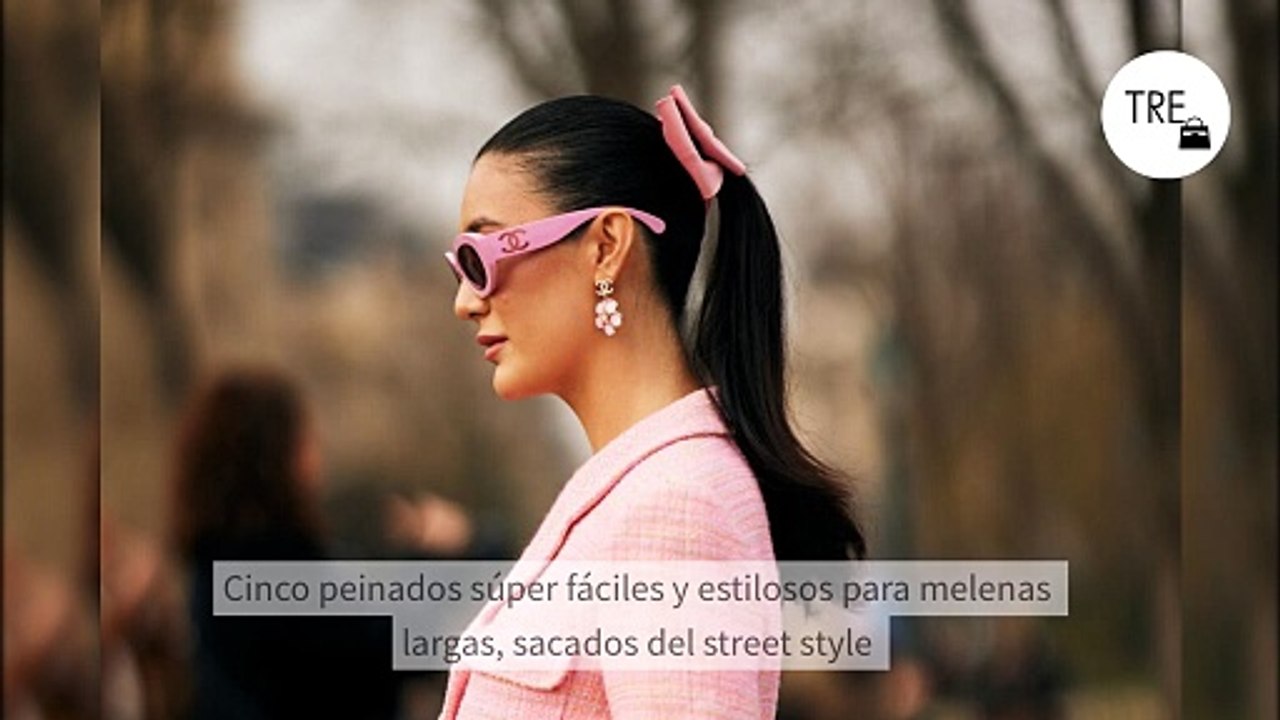 Cinco peinados súper fáciles y estilosos para melenas largas, sacados del street style