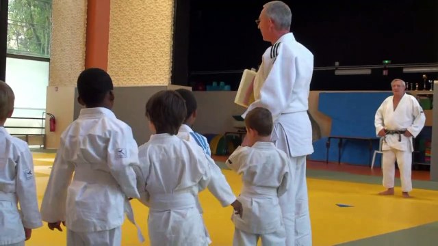 2010 10 13 Cours baby judo avec papy jean
