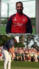 Amorim convida campeão de golfe a Old Trafford