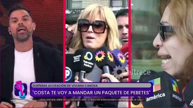 El irónico posteo de Moria en sus redes por el conflicto entre Viviana Canosa y Lizy Tagliani