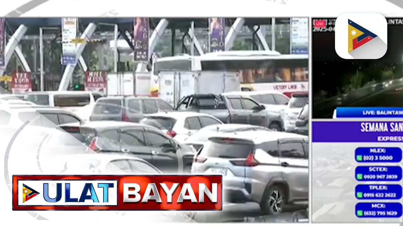 Exodus ng mga sasakyan pauwi ng probinsya, ramdam na sa NLEX