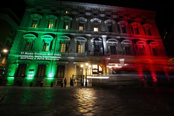 Palazzo Madama s'illumina di tricolore per il Made in Italy