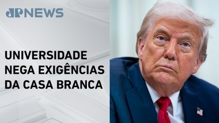 Trump ameaça retirar benefícios fiscais de Harvard