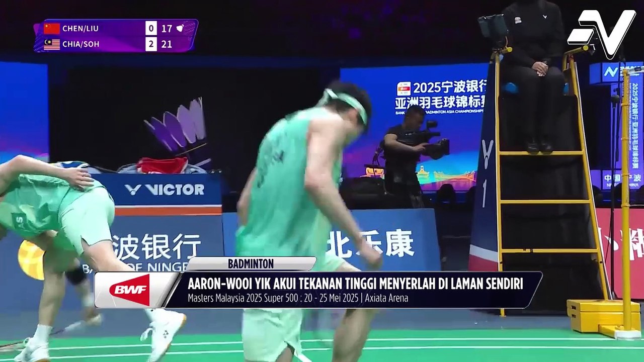 Selepas bergelar juara Kejohanan Asia 2025, Aaron & Wooi Yik tekad tampil aksi terbaik di laman sendiri bagi saingan Malaysia Masters 2025 berlangsung Mei depan