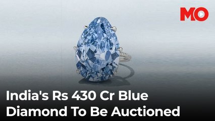 India’s ₹430 crore royal blue diamond hits auction