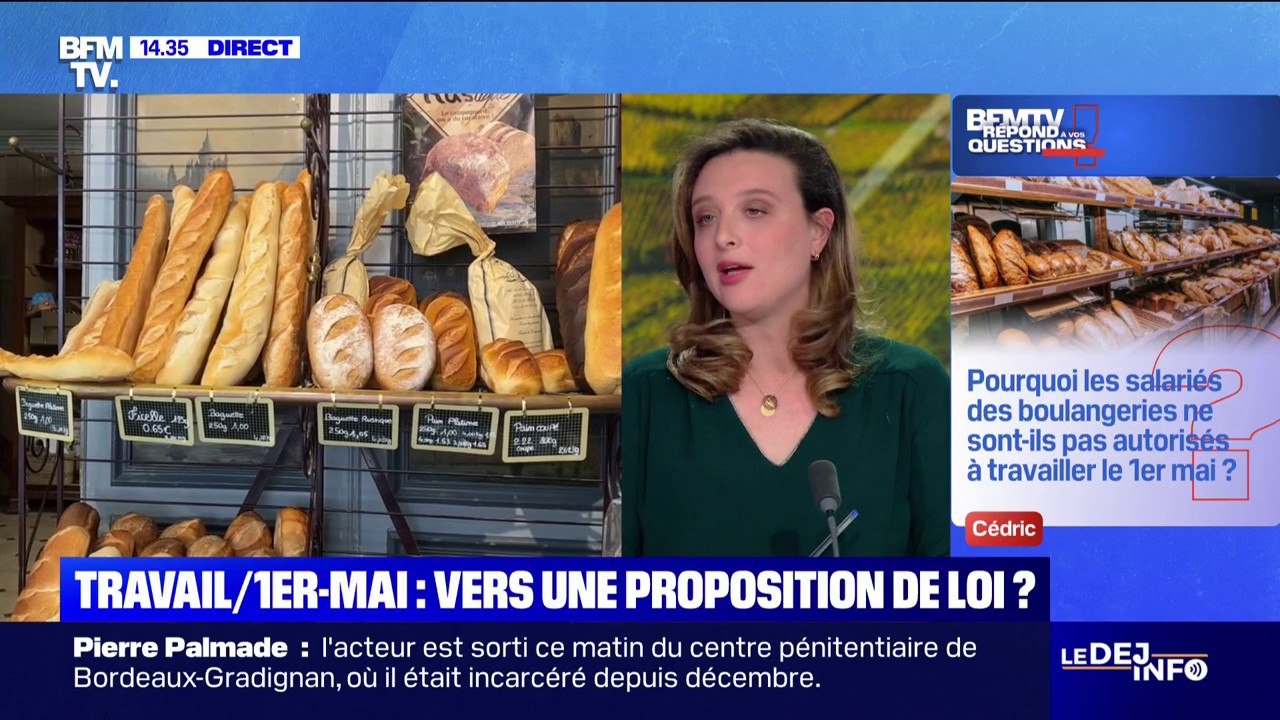 Pourquoi les salariés des boulangeries ne sont-ils pas autorisés à travailler le 1er mai? BFMTV répond à vos questions