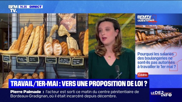 Pourquoi les salariés des boulangeries ne sont-ils pas autorisés à travailler le 1er mai? BFMTV répond à vos questions