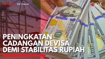 Peningkatan Cadangan Devisa Demi Stabilitas Rupiah
